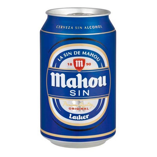 Cerveza sin alcohol - Mahou - 33cl