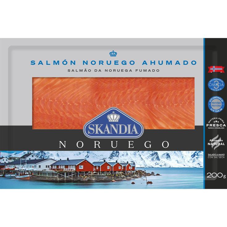 Salmón noruego ahumado Skandia - 200g