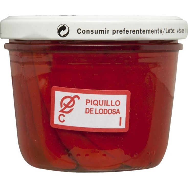 Pimientos del piquillo enteros extra asados pelados a mano