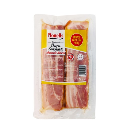 Bacon ahumado Monells - 500g