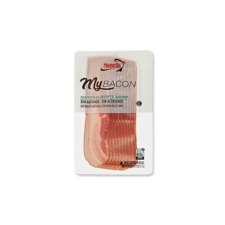 Bacon ahumado sin aditivos Monells - 150g