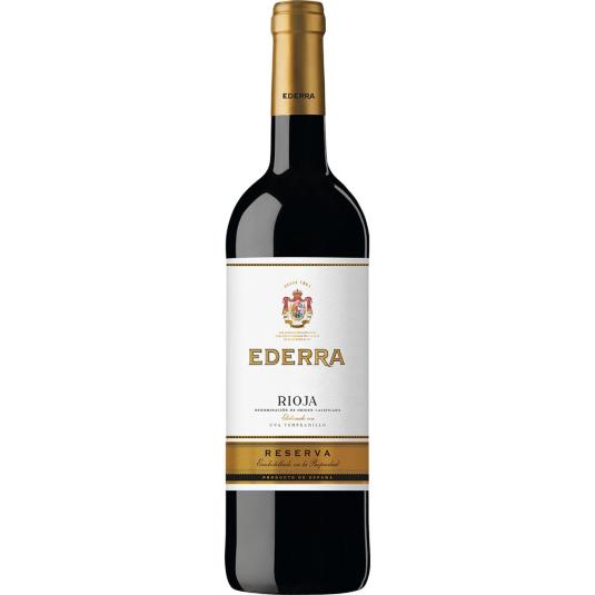 Vino tinto reserva D.O. Rioja Ederra - 75cl