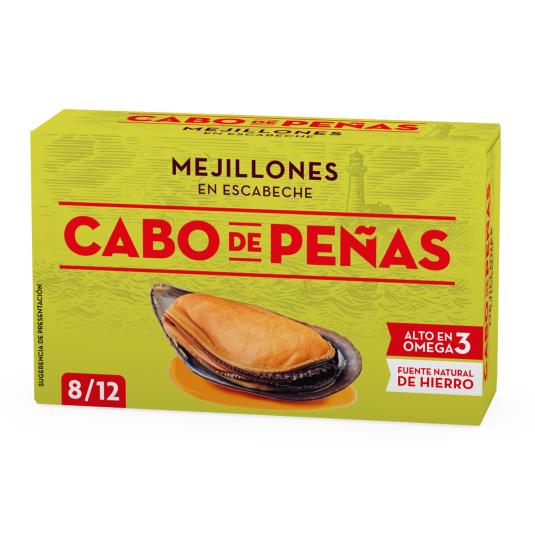 Mejillones en escabeche 8/12 69g