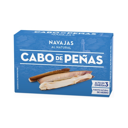 Navajas al natural 6/8 uds 60g