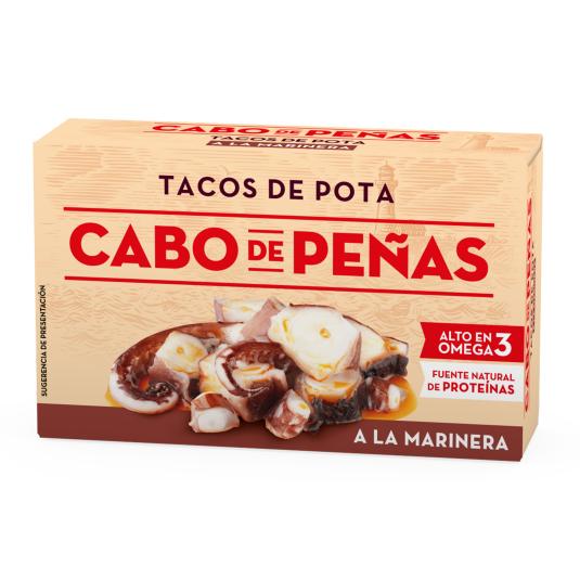 Tacos de Pota Marinera Cabo de Peñas - 65g