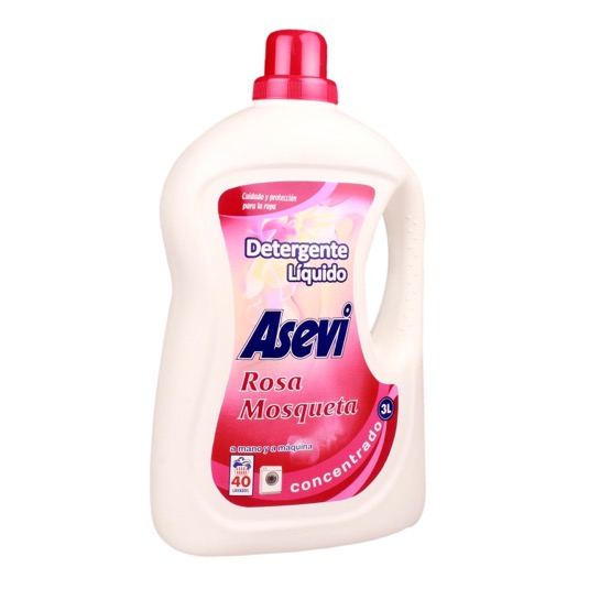 Detergente líquido rosa mosqueta 40 lavados