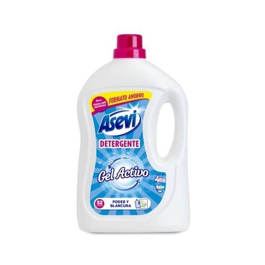 Detergente líquido gel activo 312cl