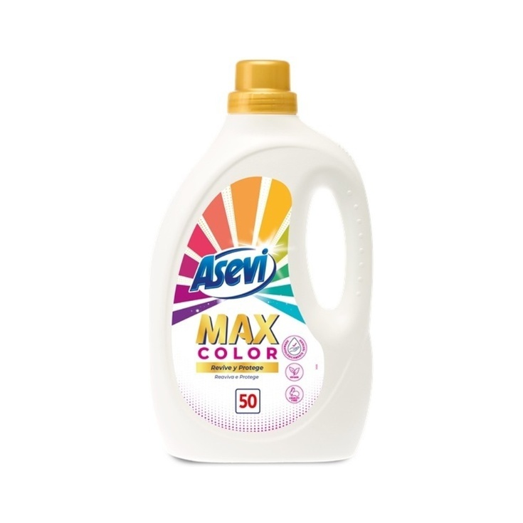 Detergente líquido color Asevi - 50 lav