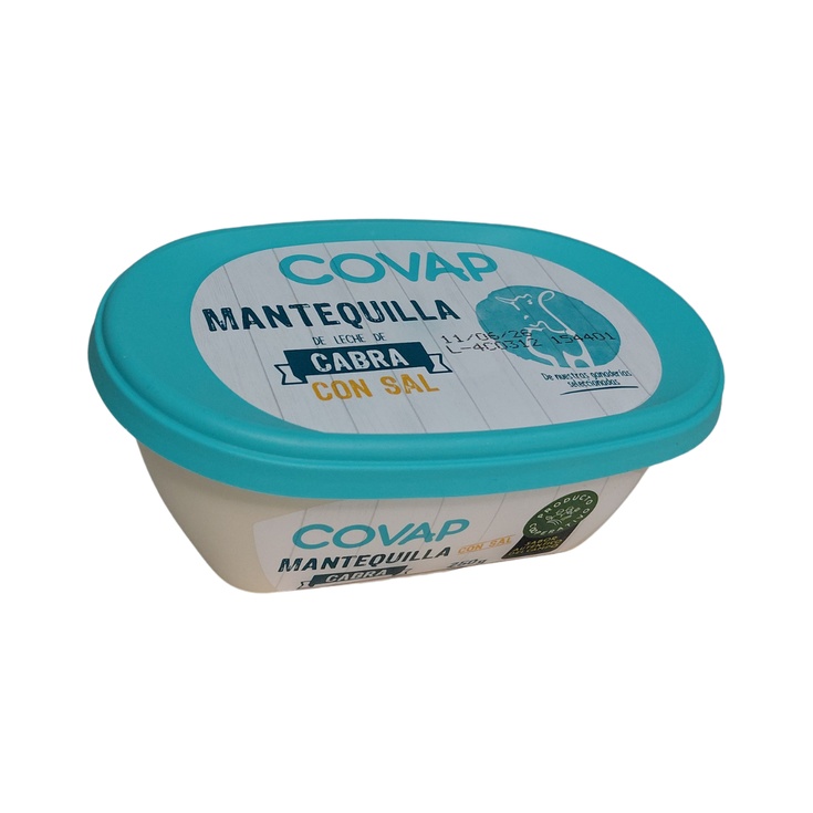 MANTEQUILLA DE LECHE DE CABRA CON SAL 