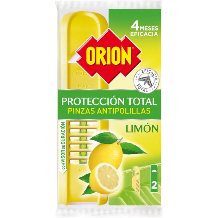 Pinza Antipolillas Aroma Limón - Orion - 2 uds