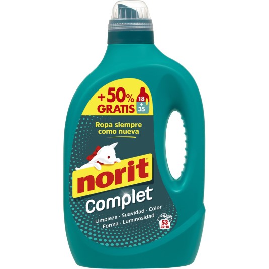 Detergente líquido complet Norit - 53 lav