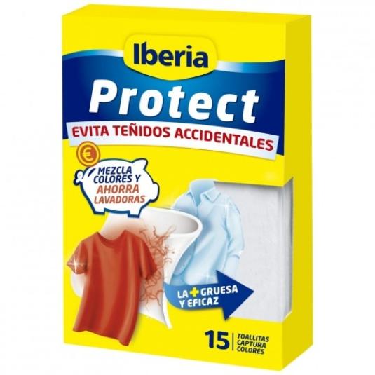 Toallitas para ropa de color - Iberia Protect - 15 uds