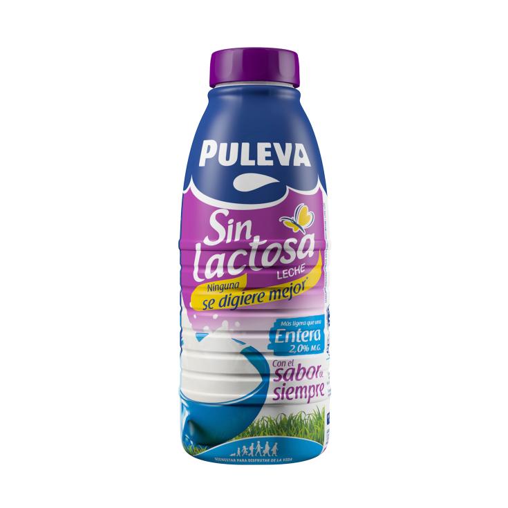 Leche Entera Sin Lactosa Mañanas Ligeras - Puleva - 1l