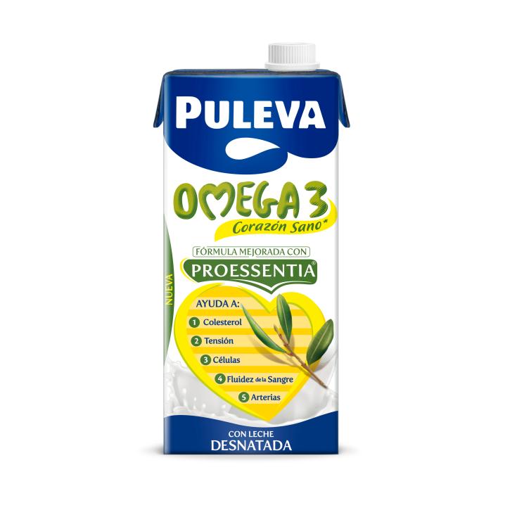 Leche Desnatada Omega 3 - Puleva - 1l