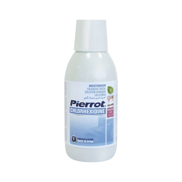 ENJUAGUE BUCAL PIERROT CLORHEXIDINA B/250 ML