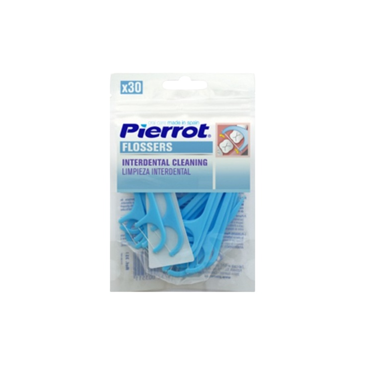 CEPILLO INTERDENTAL PIERROT FLOSSERS 30 uds CEPILLO INTERDENTAL PIERROT FLOSSERS 30 uds