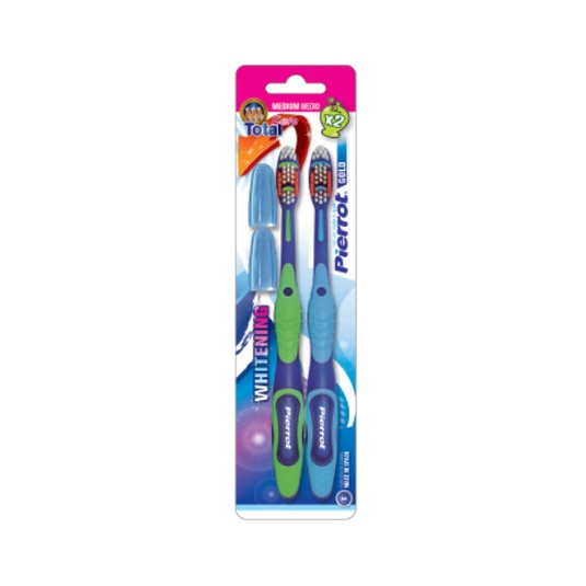CEP. DENTAL PIERROT GOLD. MEDIO. PACK 2 PREMIUM