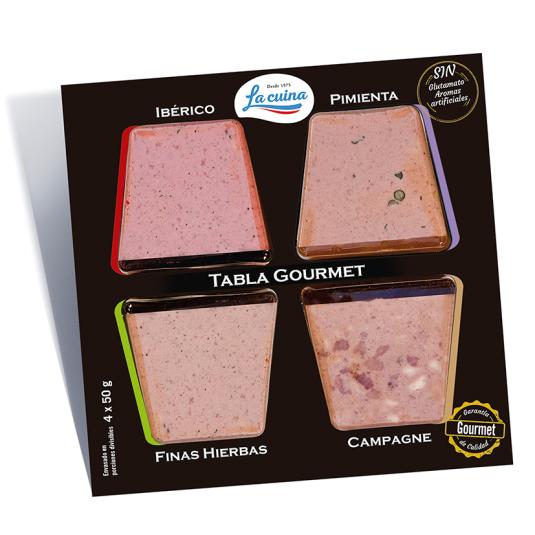 Tabla Gourmet Tradicional - La Cuina - 4x50g