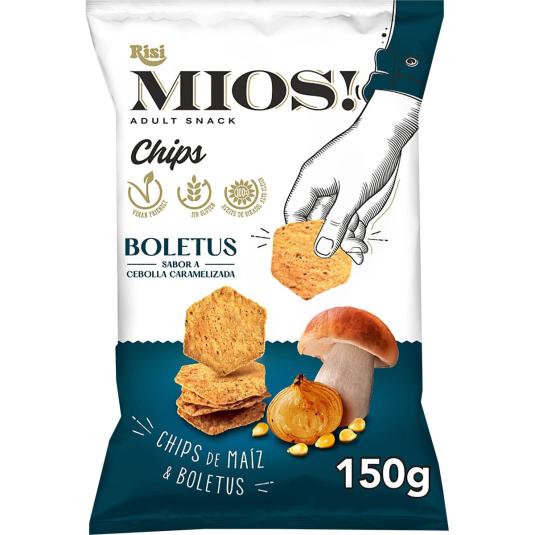 Chips de maíz y boletus - Mios! Risi - 150g