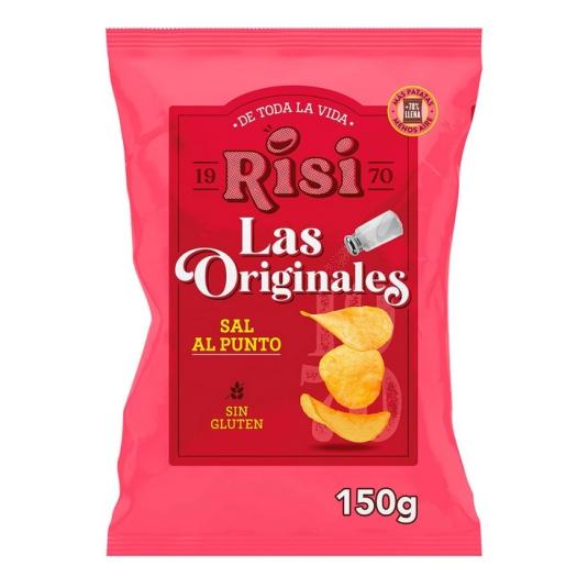 Patatas fritas al punto de sal Las Originales - Risi - 150g