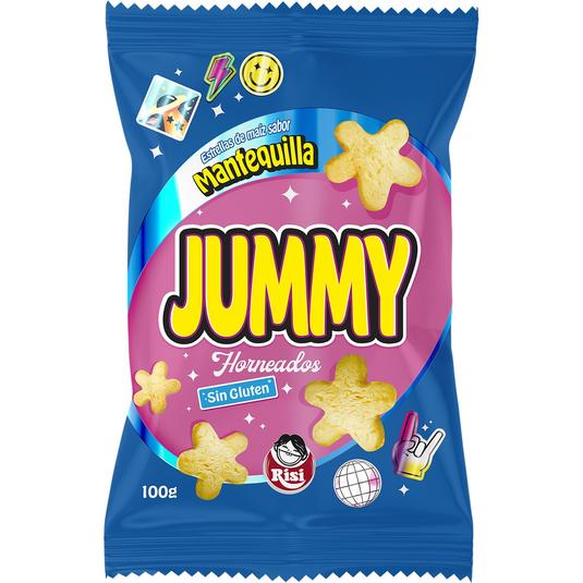 Snack de maíz estrellas sabor mantequilla