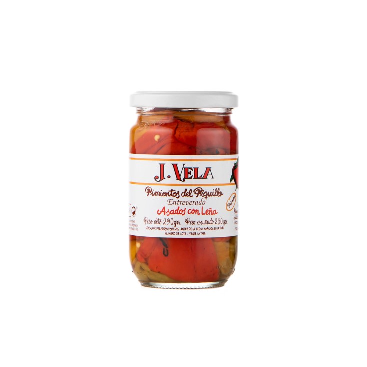 Pimientos del piquillo entreverados Vela - 250g