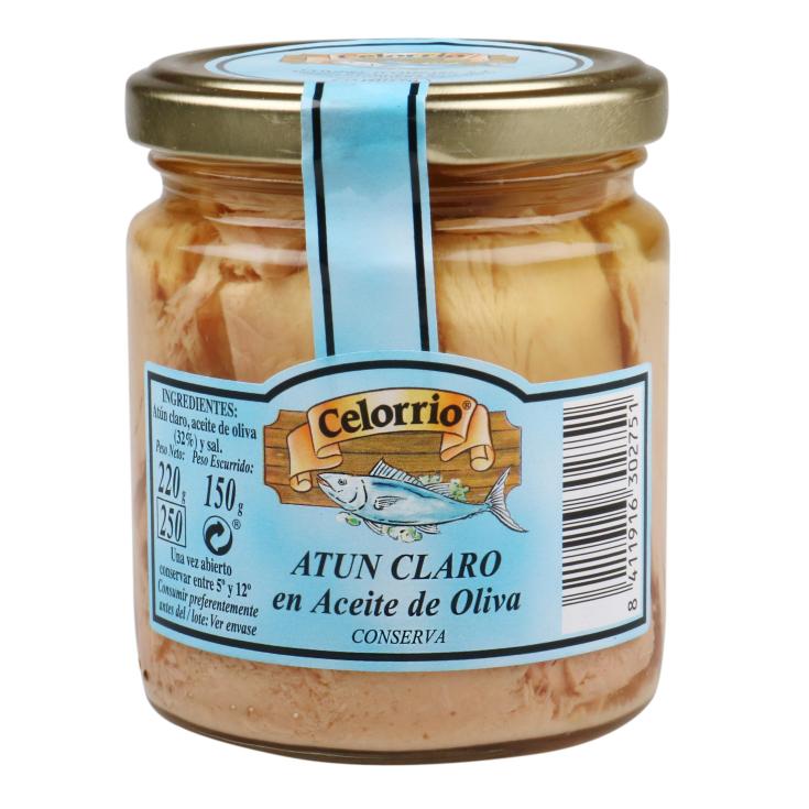 Atún en aceite oliva Celorrio 150g