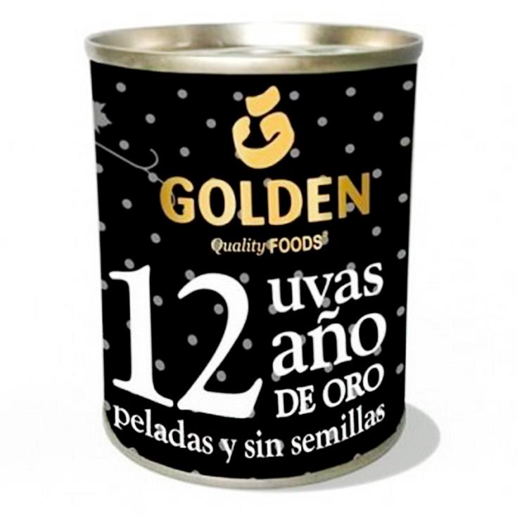 Uvas peladas y sin semillas 12 uvas - Golden - 45g