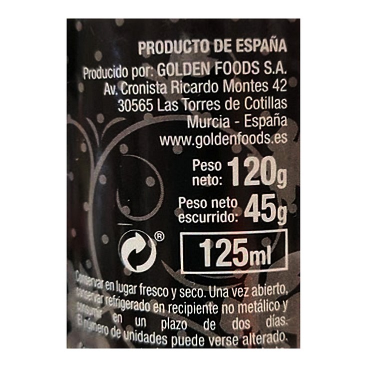 Uvas peladas y sin semillas 12 uvas - Golden - 45g Uvas peladas y sin semillas 12 uvas - Golden - 45g