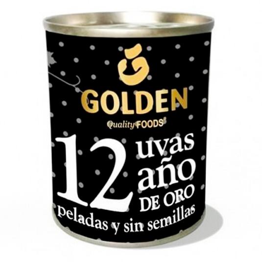 Uvas peladas y sin semillas 12 uvas - Golden - 45g