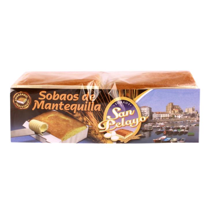 Sobaos de mantequilla 4 uds 530g