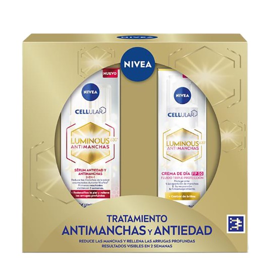 Pack Luminous sérum antimanchas + crema de día antimanchas
