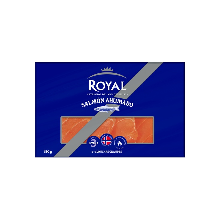 Salmón Ahumado lonchas Royal 150 g