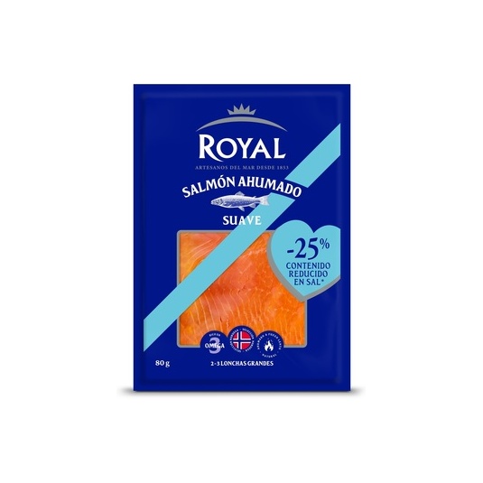 Salmón Ahumado suave Royal 80 gr