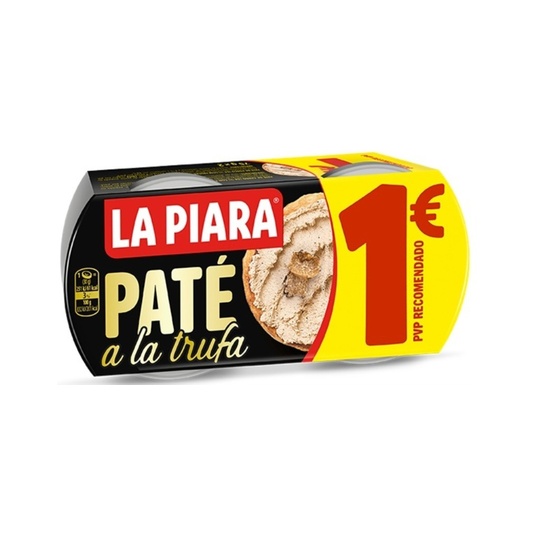 Pate a la trufa 75g 2uds