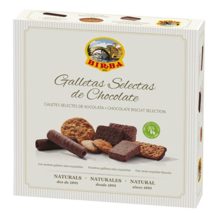 Surtido de galletas selectas de chocolate - 205 g Surtido de galletas selectas de chocolate - 205 g