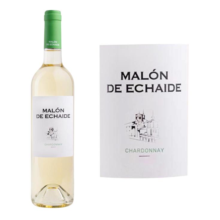 Vino Blanco Chardonnay Malon de Echaide - 75cl