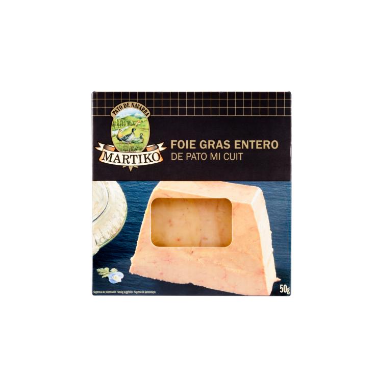 Foie Gras Entero Pato Mi Cuit 50g