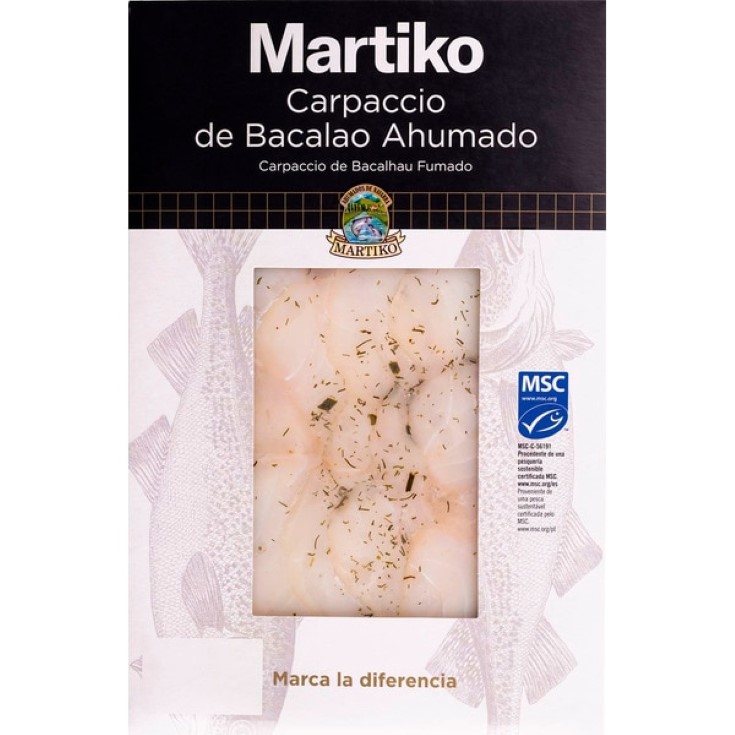 Carpaccio de bacalao Martiko - 80g