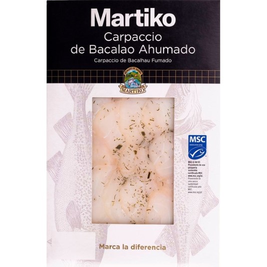 Carpaccio de bacalao Martiko - 80g