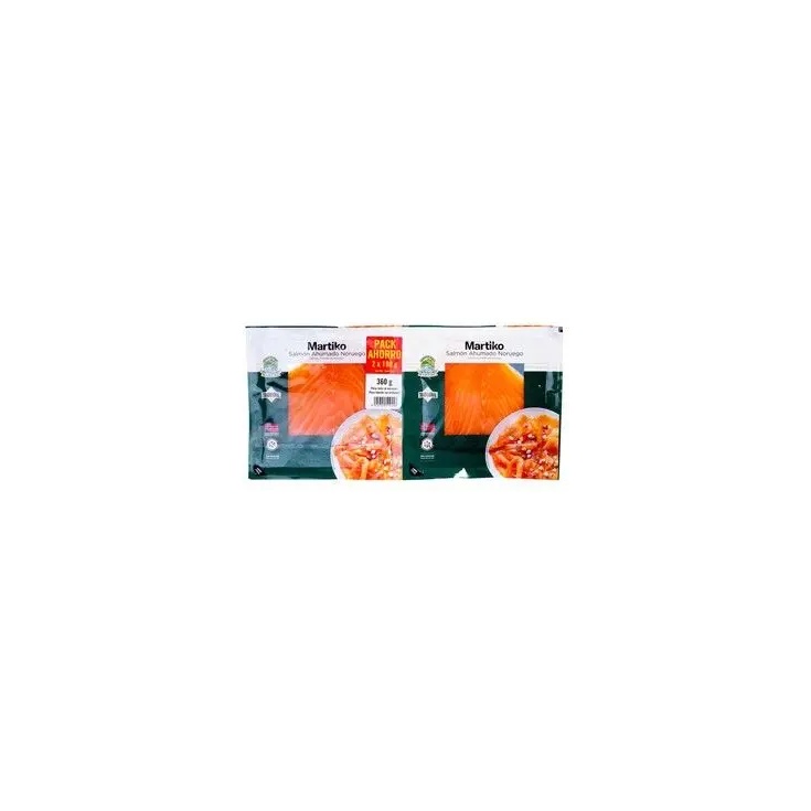 Salmón ahumado Noruego Tradicional 2X180g
