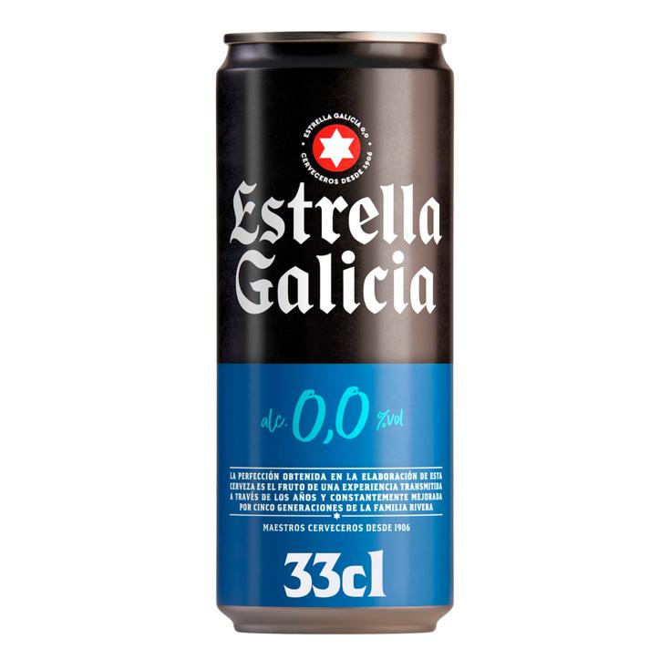 Cerveza Rubia Sin Alcohol - Estrella Galicia - 33cl