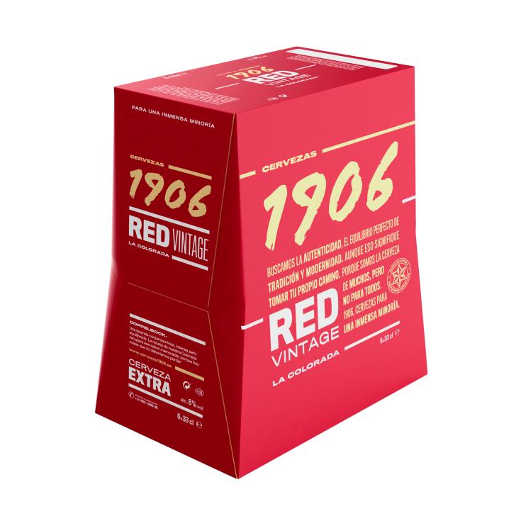 Cerveza red vintage 1906 6x33cl Cerveza red vintage 1906 6x33cl
