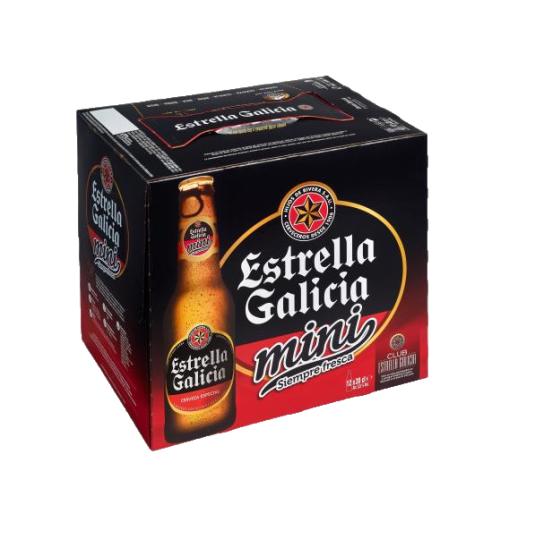 Cerveza Especial Mini - Estrella Galicia - 12x20cl