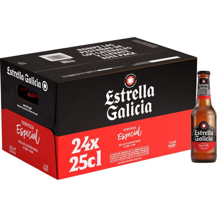 Cerveza Especial - Estrella Galicia - 24x25cl