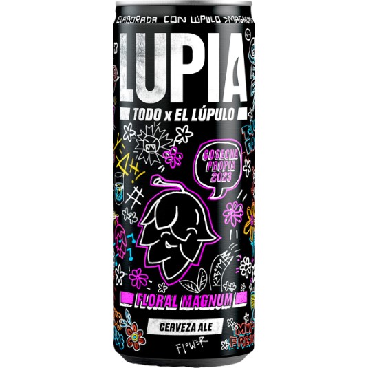 Cerveza rubia tipo Ale elaborada con lúpulo Floral Magnum 