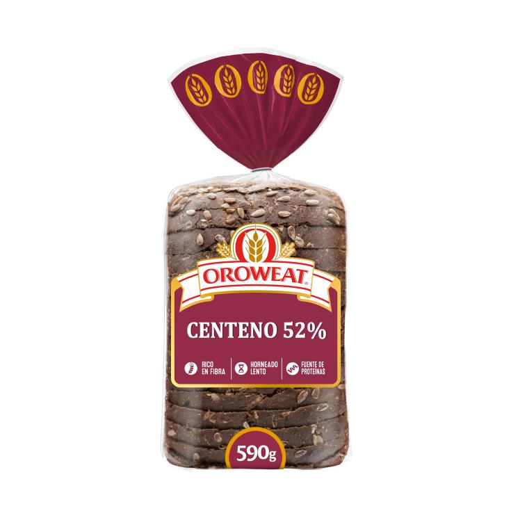 Pan de centeno 52% 550g