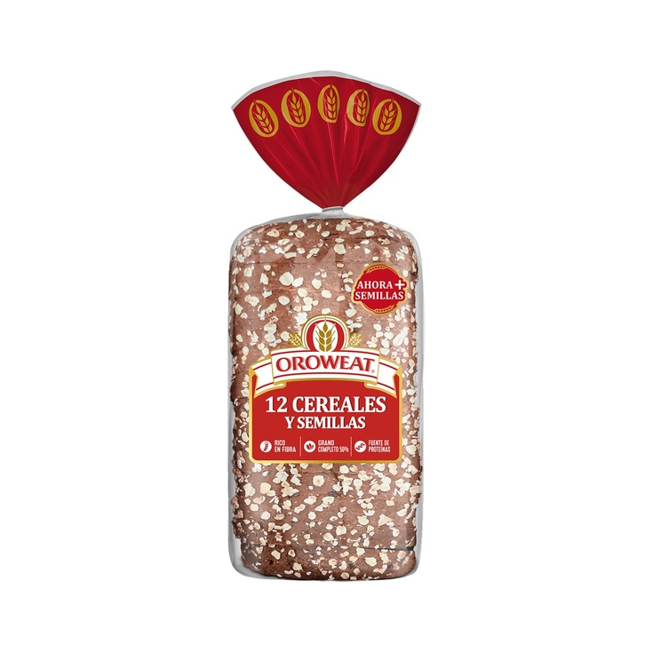 PAN DE MOLDE 12 cereales