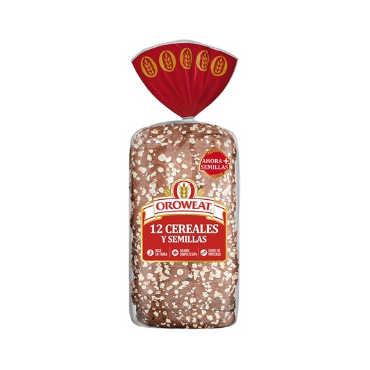 PAN DE MOLDE 12 cereales