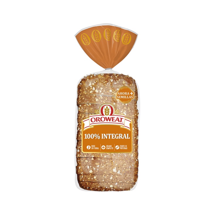 PAN DE MOLDE 100% integral